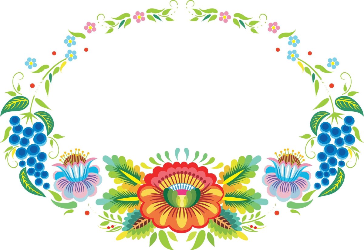 Фон русский народный стиль