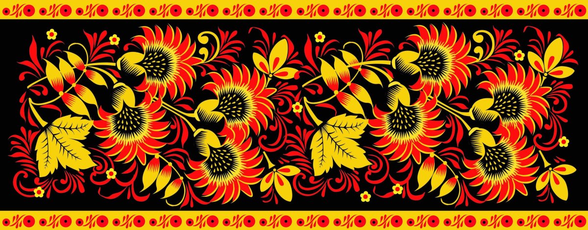 Фон для презентации русский народный стиль