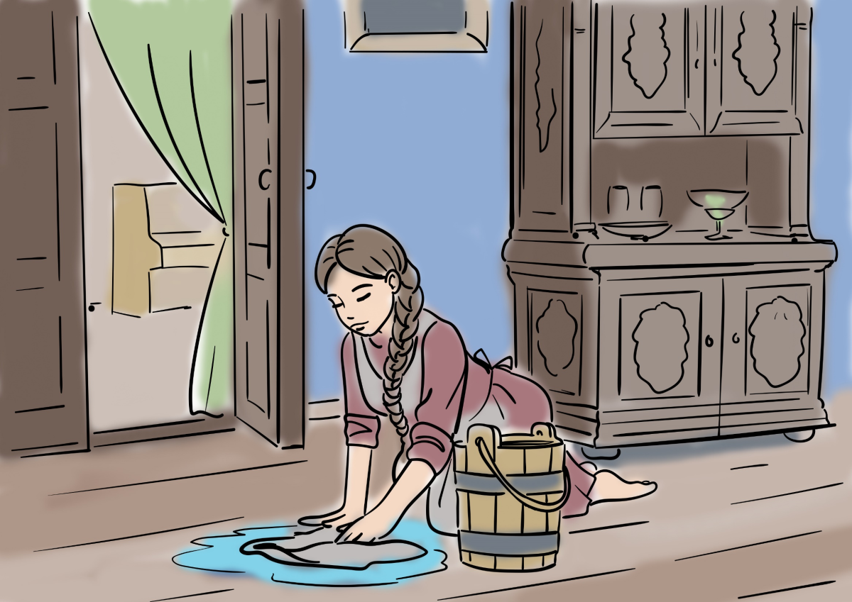 Падчерица рисунок