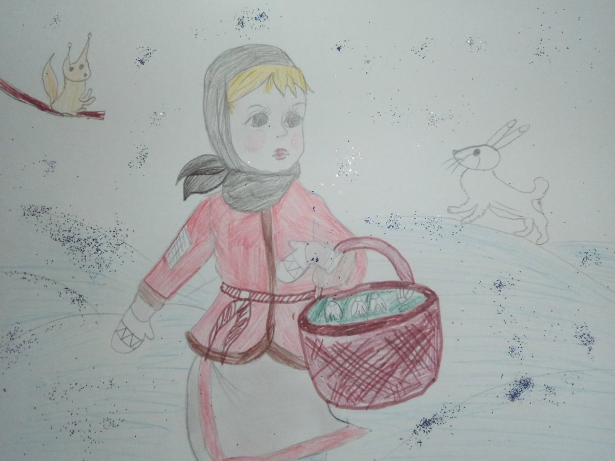 Живало-бывало, жил дед да с другой женой