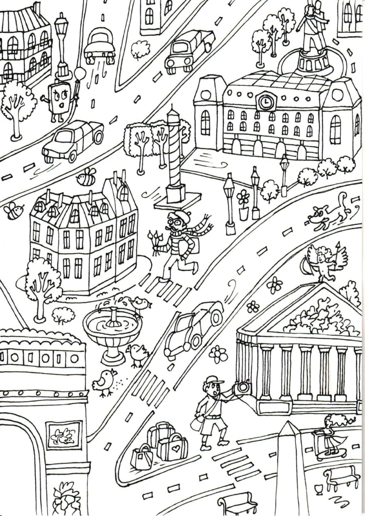 Раскраска обои