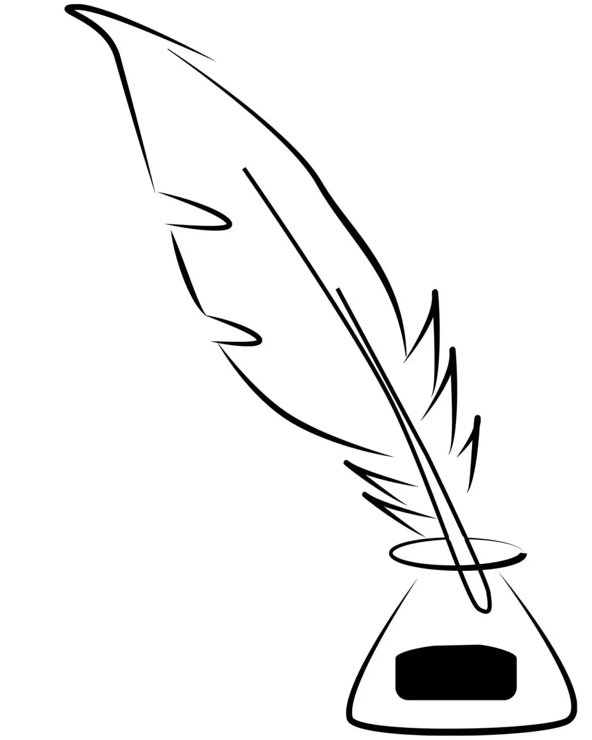 Перо для раскрашивания