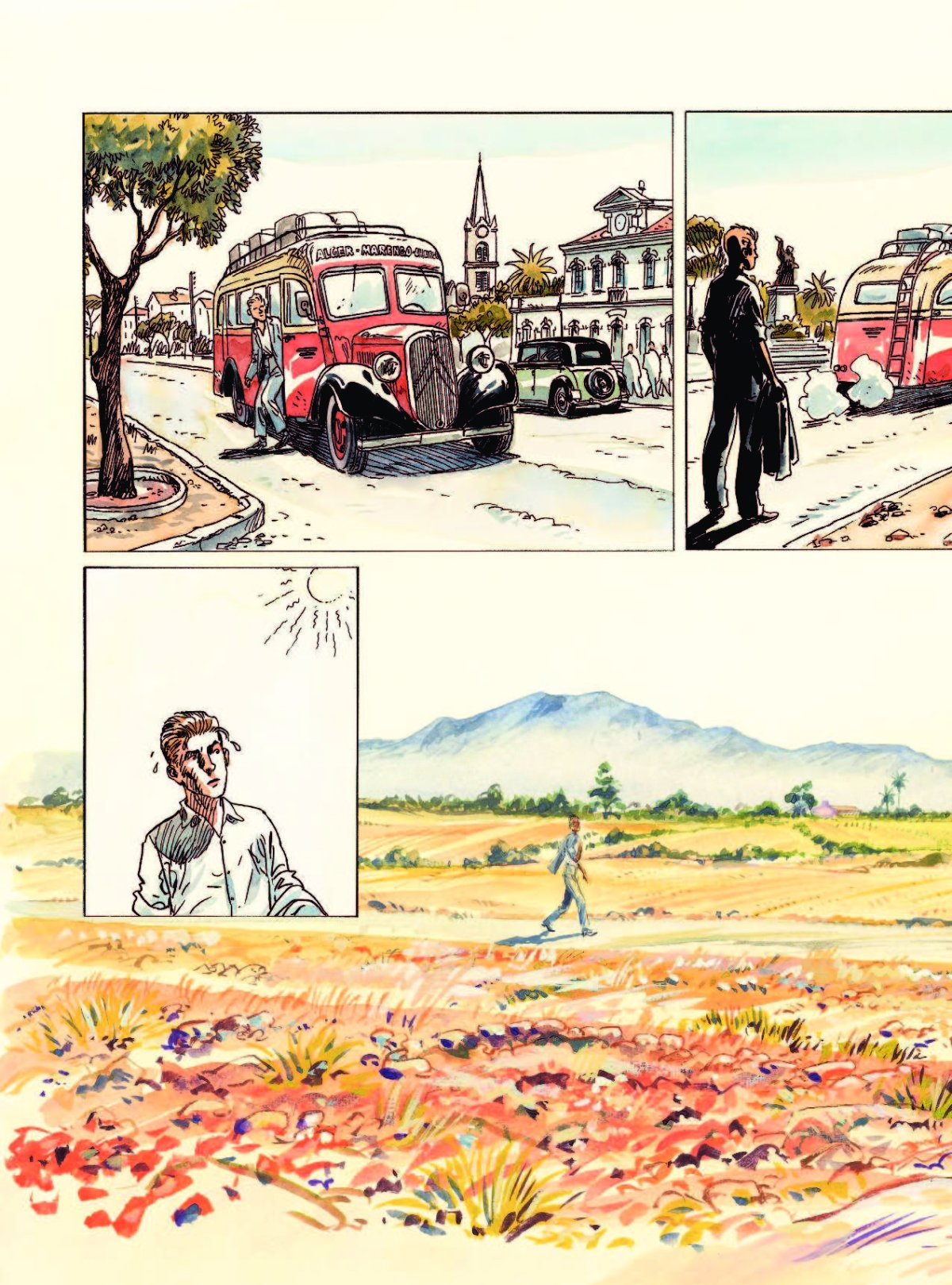 Иллюстрации камю посторонний