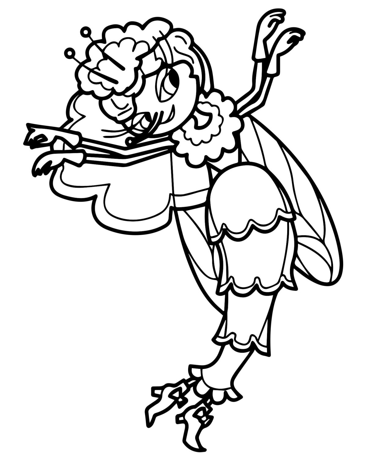 Раскраски Айболит Муха Цокотуха