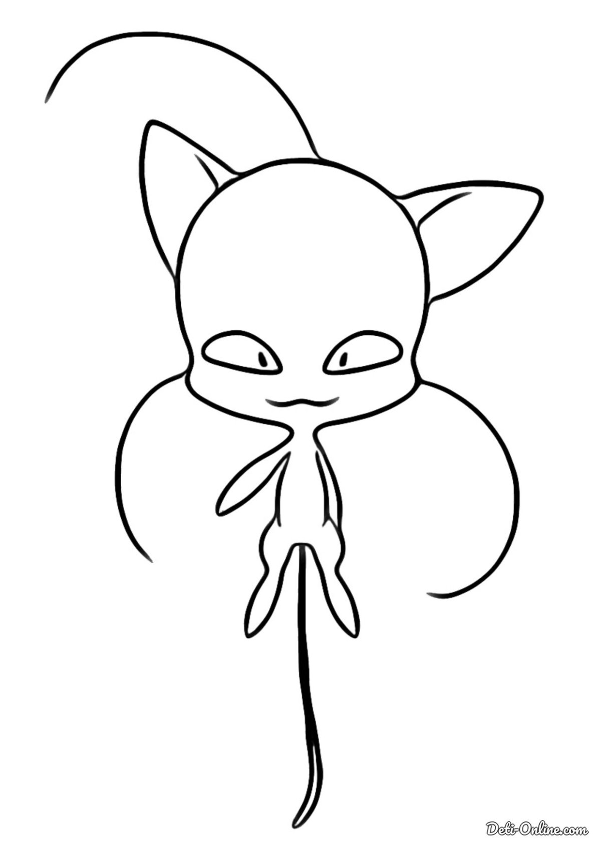 Раскраска леди баг КВАМИ шкатулка