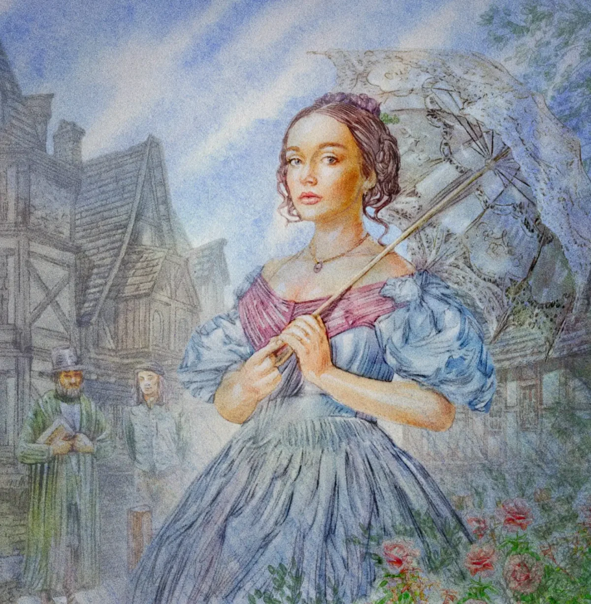 Ася Тургенев иллюстрации