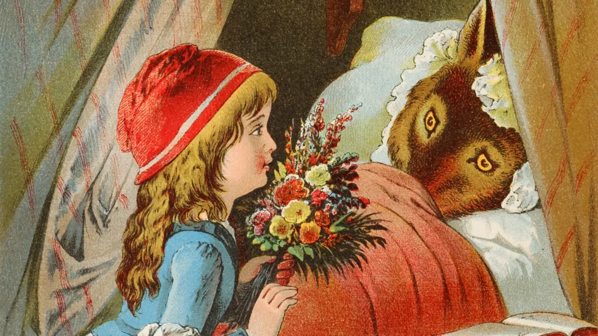 Шарль Перро красная шапочка бабушка