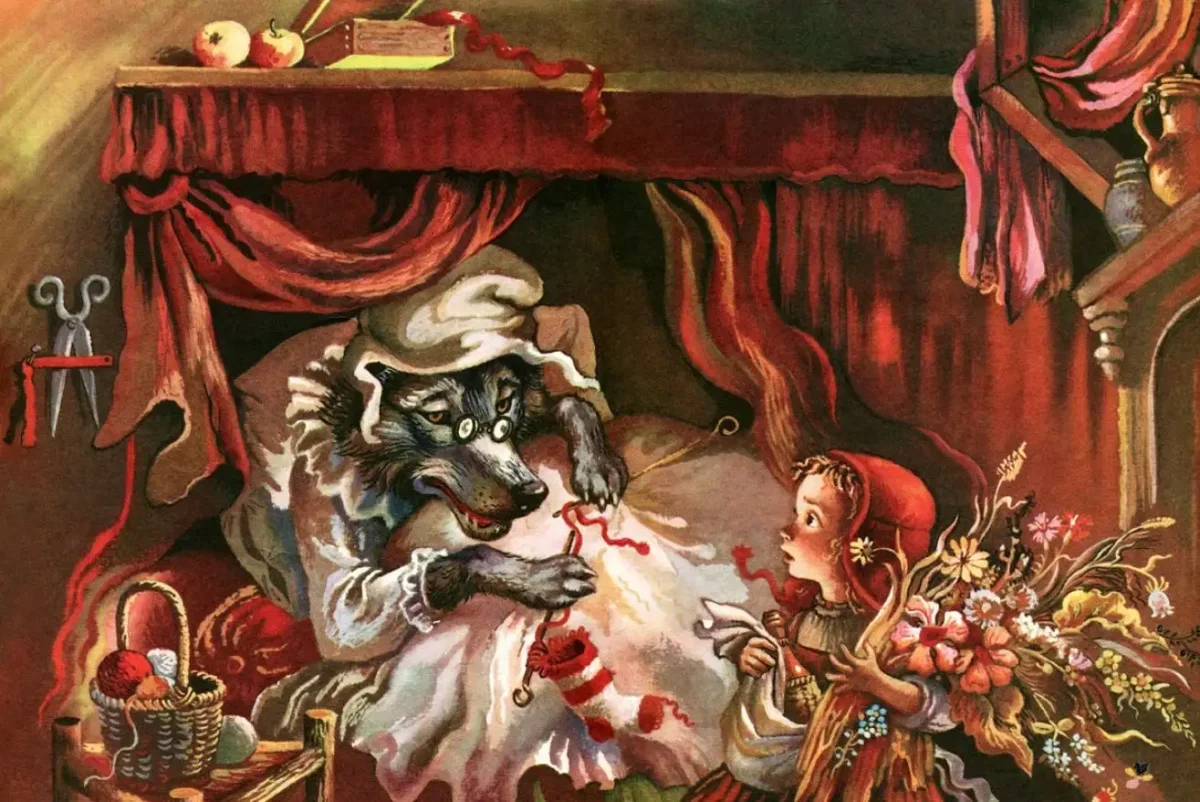 Гримм братья "красная шапочка"