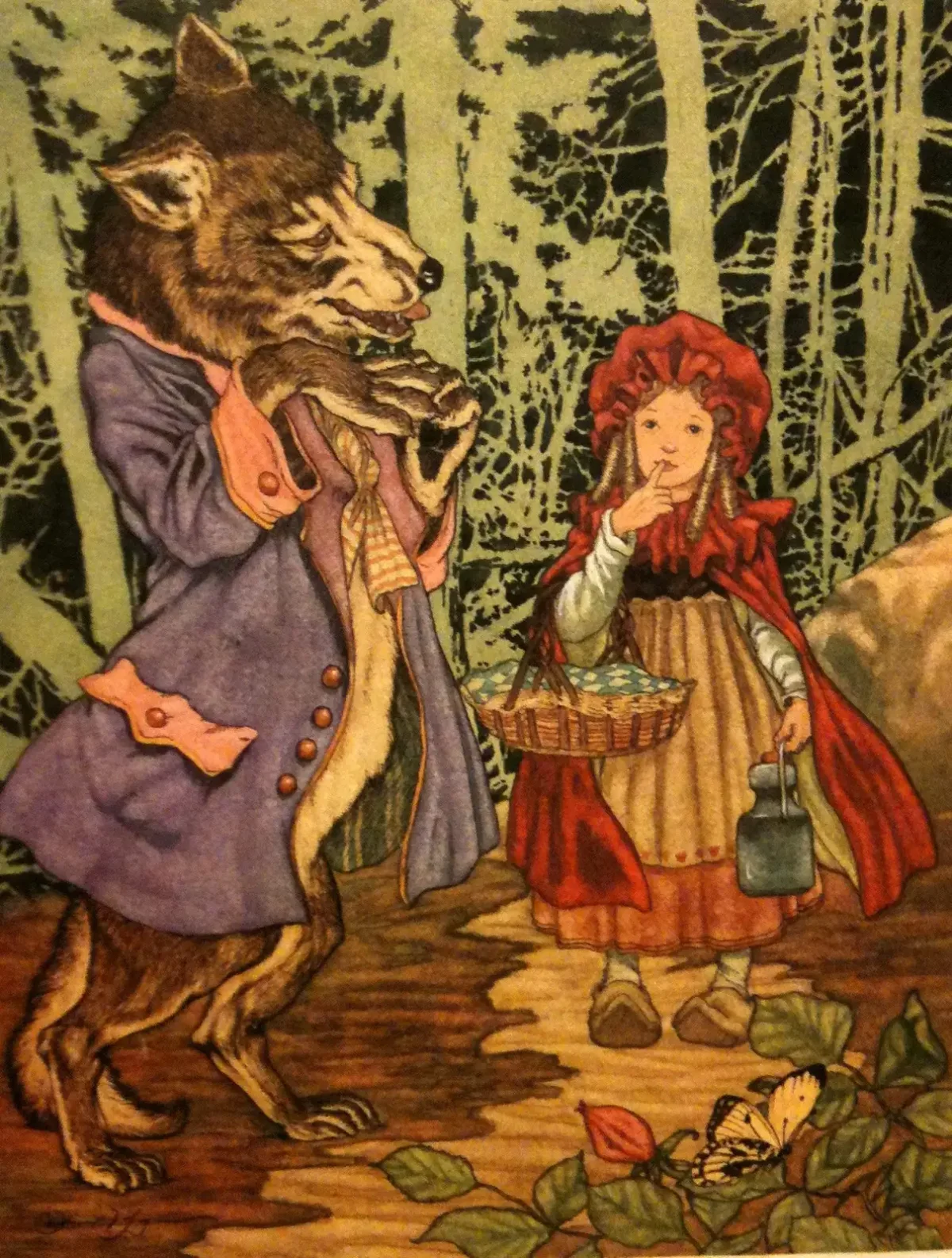 Современная красная шапочка