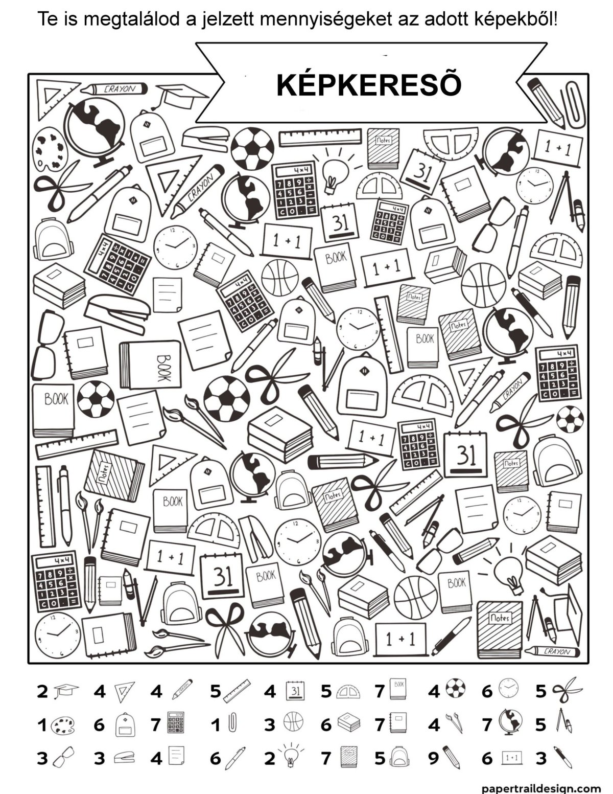 Раскраски находилки