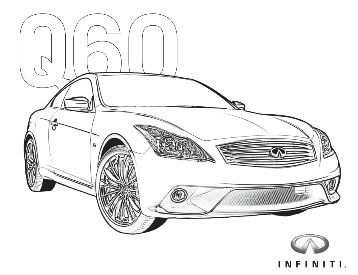 Раскраска. Тойота