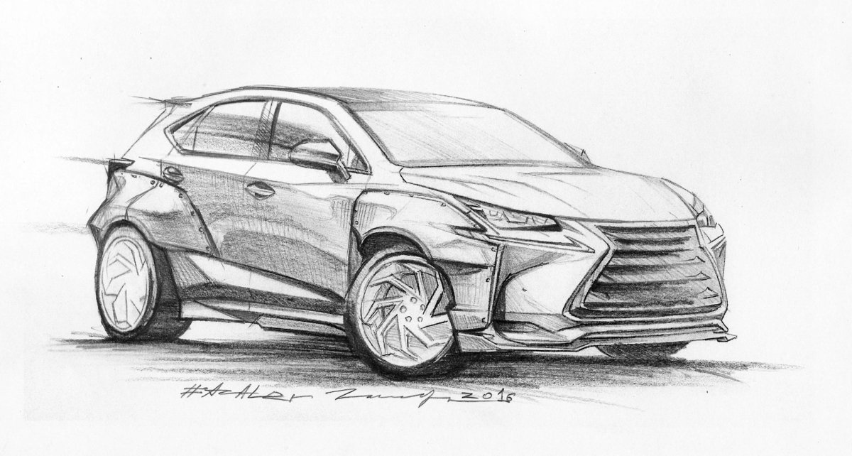 Раскраска Инфинити qx70