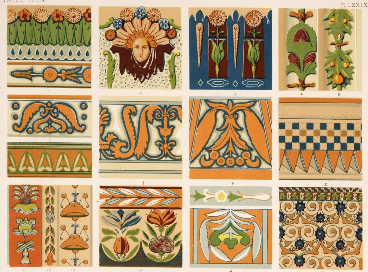 Орнамент эпохи Возрождения Ренессанс