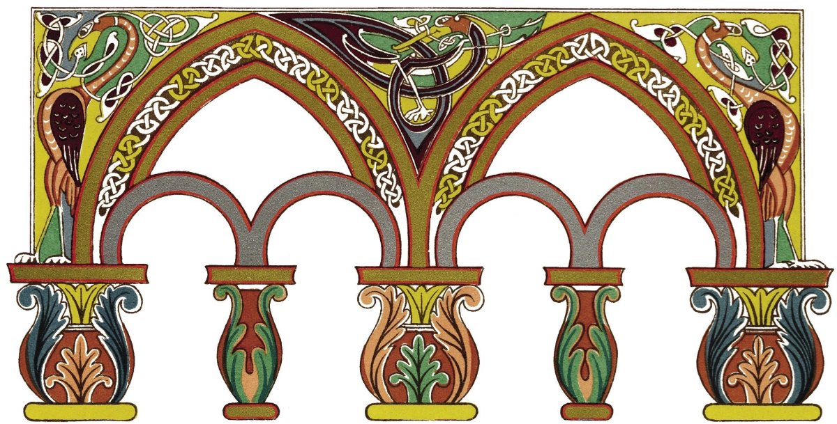 Армянские миниатюры орнаменты