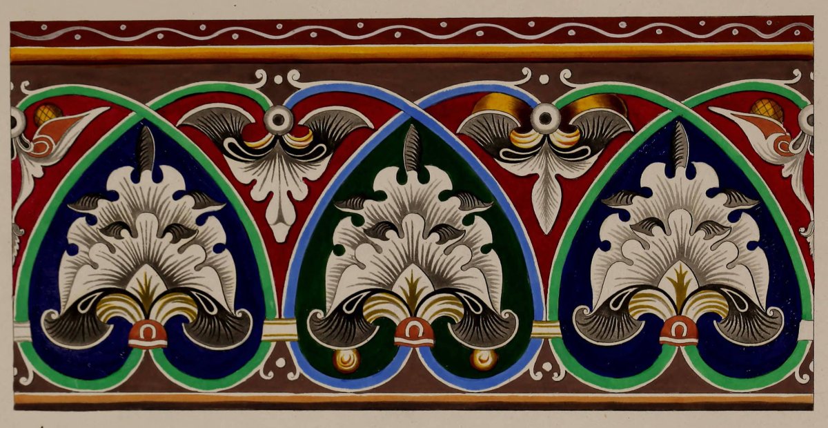 Растительный орнамент Византия