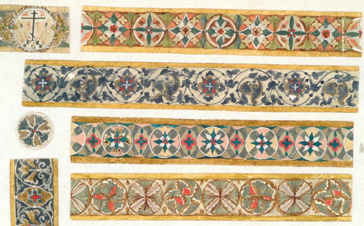 Византийский орнамент Голицин