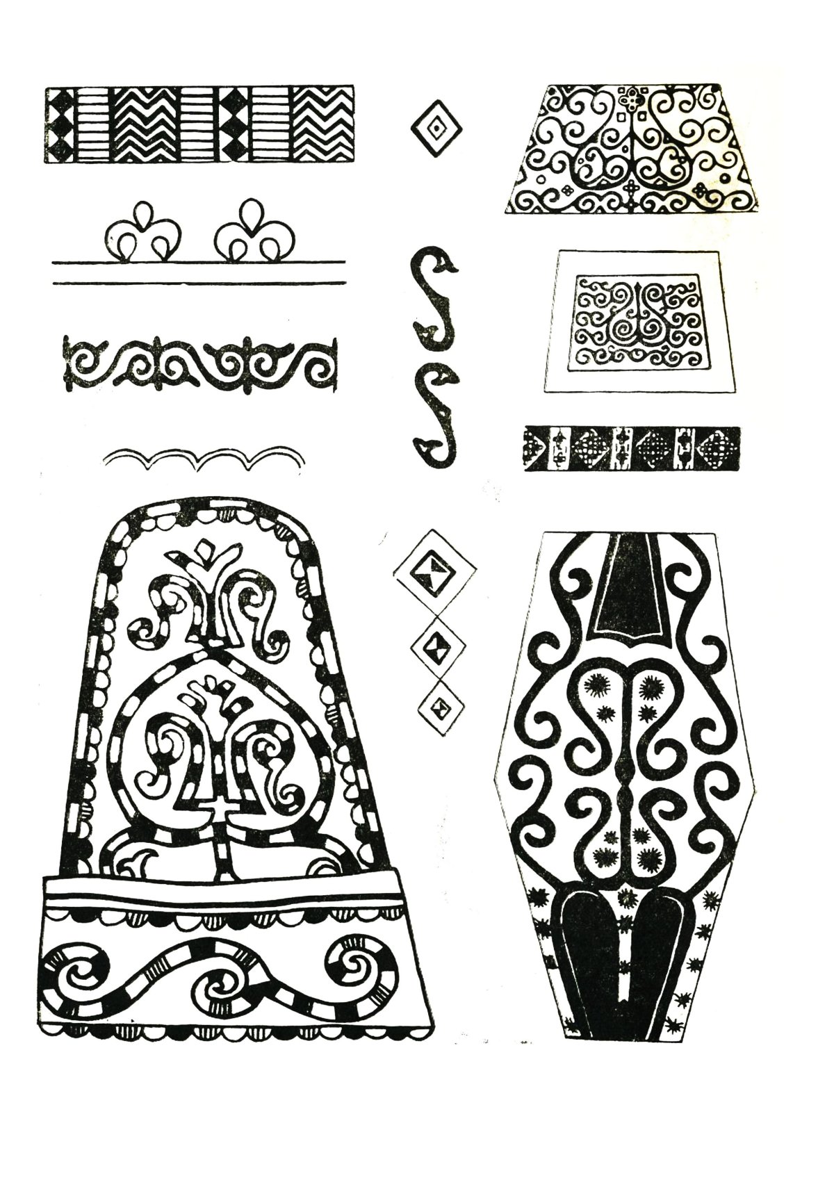 Оьуор Якутский орнамент