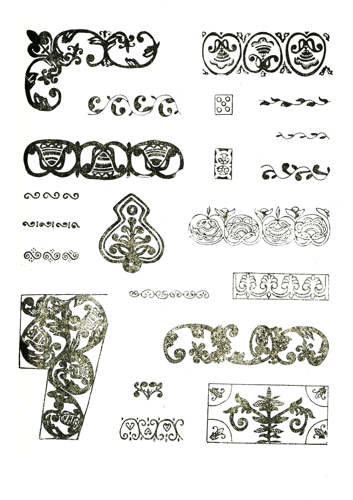 Якутские узоры