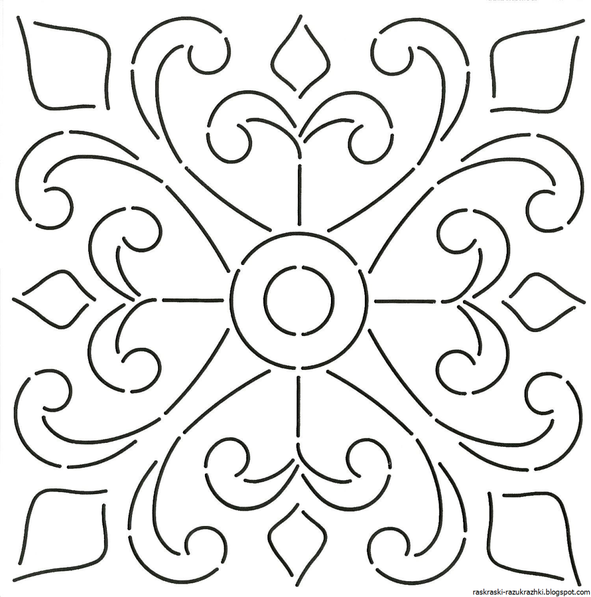 Узоры для росписи плитки