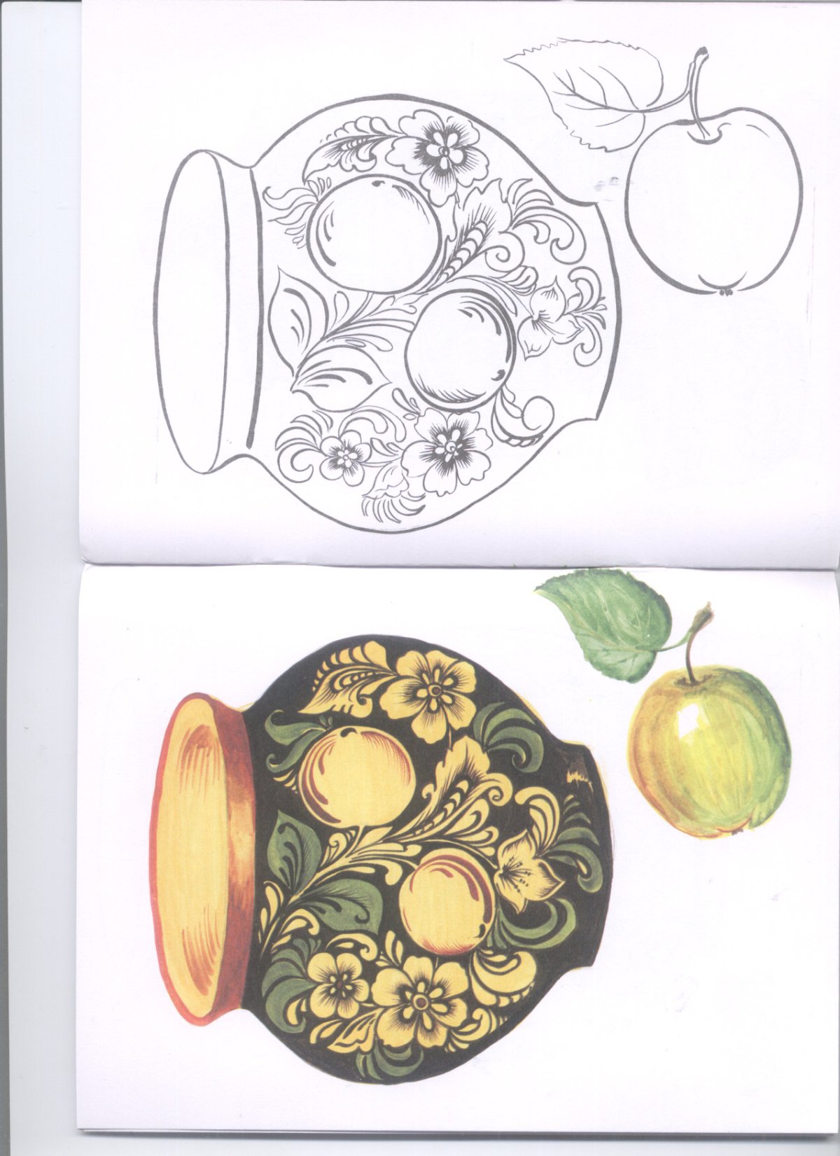 Трафареты для росписи тарелок