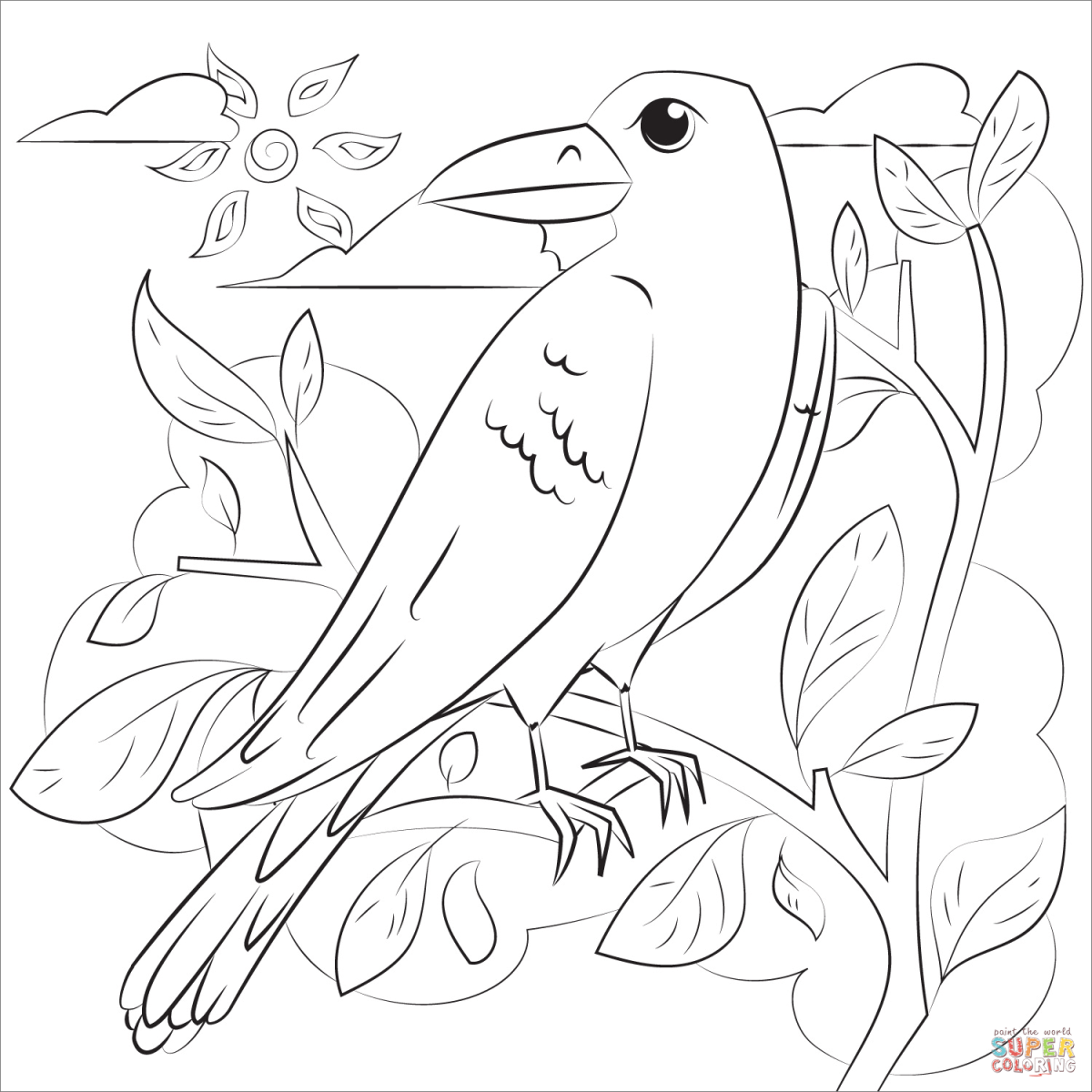 Разукраски. Раке. Воде