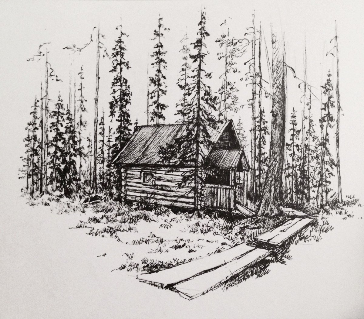 Охотник раскраска для детей