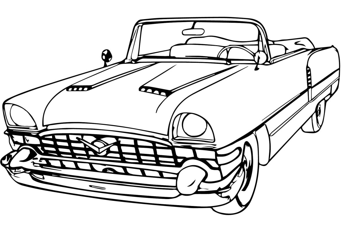 Автомобили (раскраски)