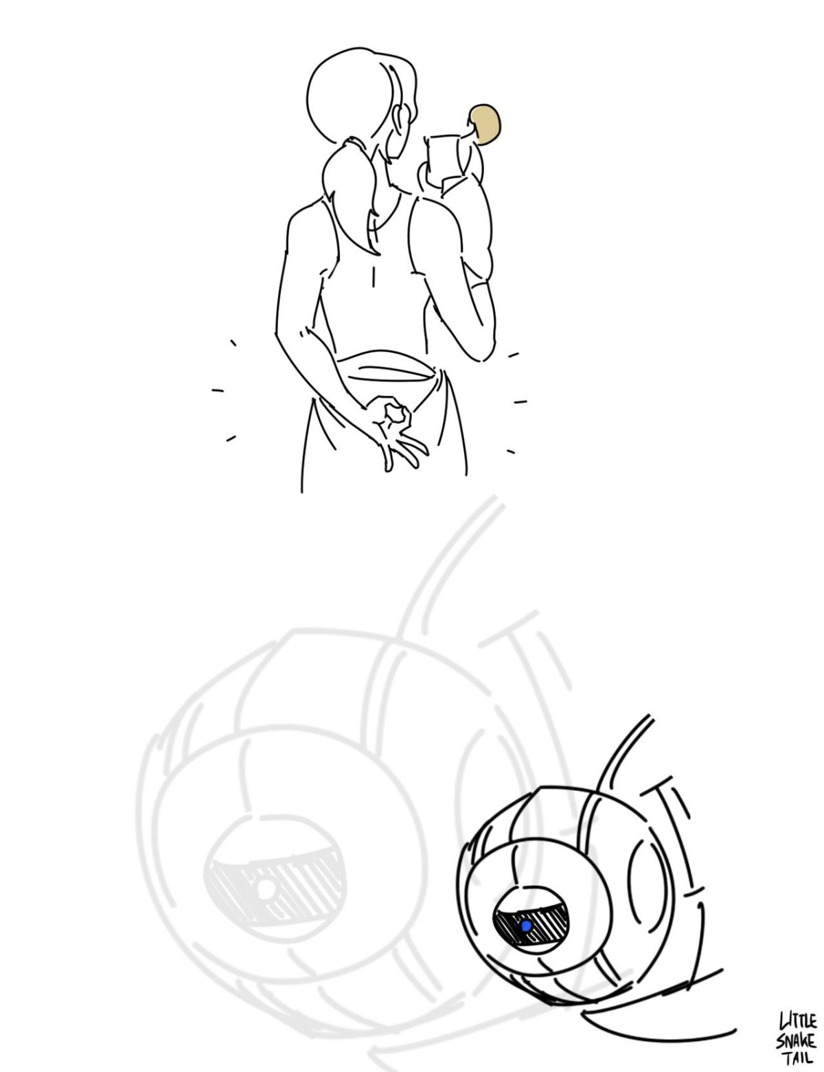 Распечатка портал 2