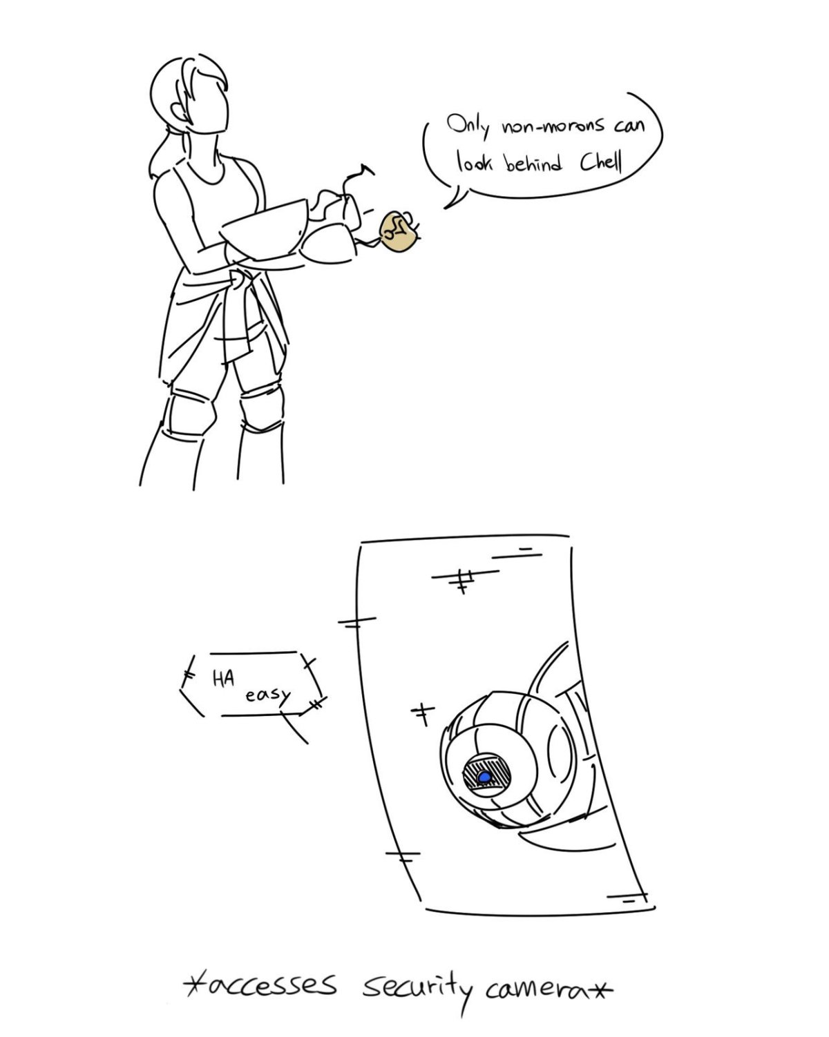 Знаки из портал 2