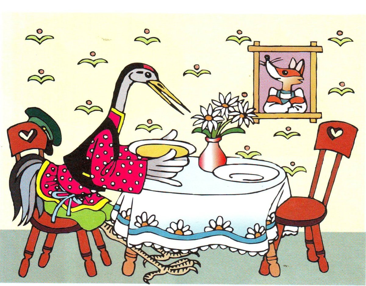 Басня пустынник и медведь