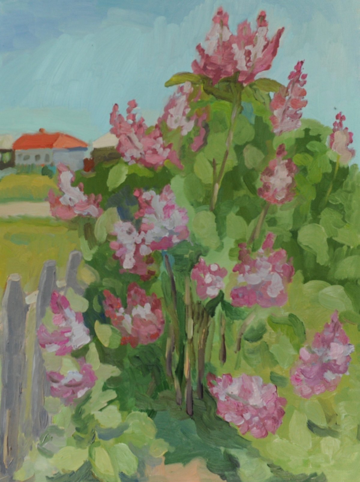 Картины кустарников