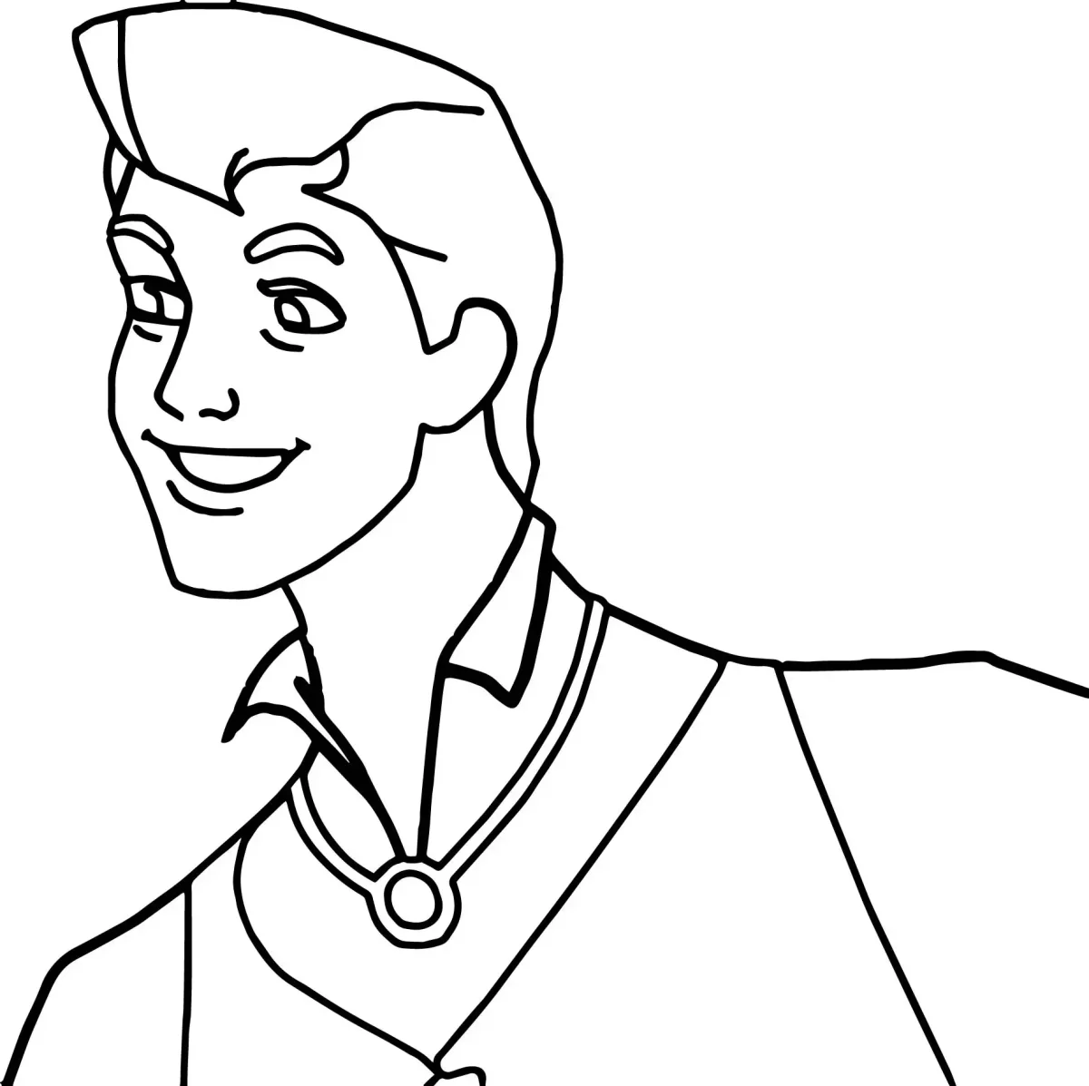 Раскраски Бель из красавицы и чудовища