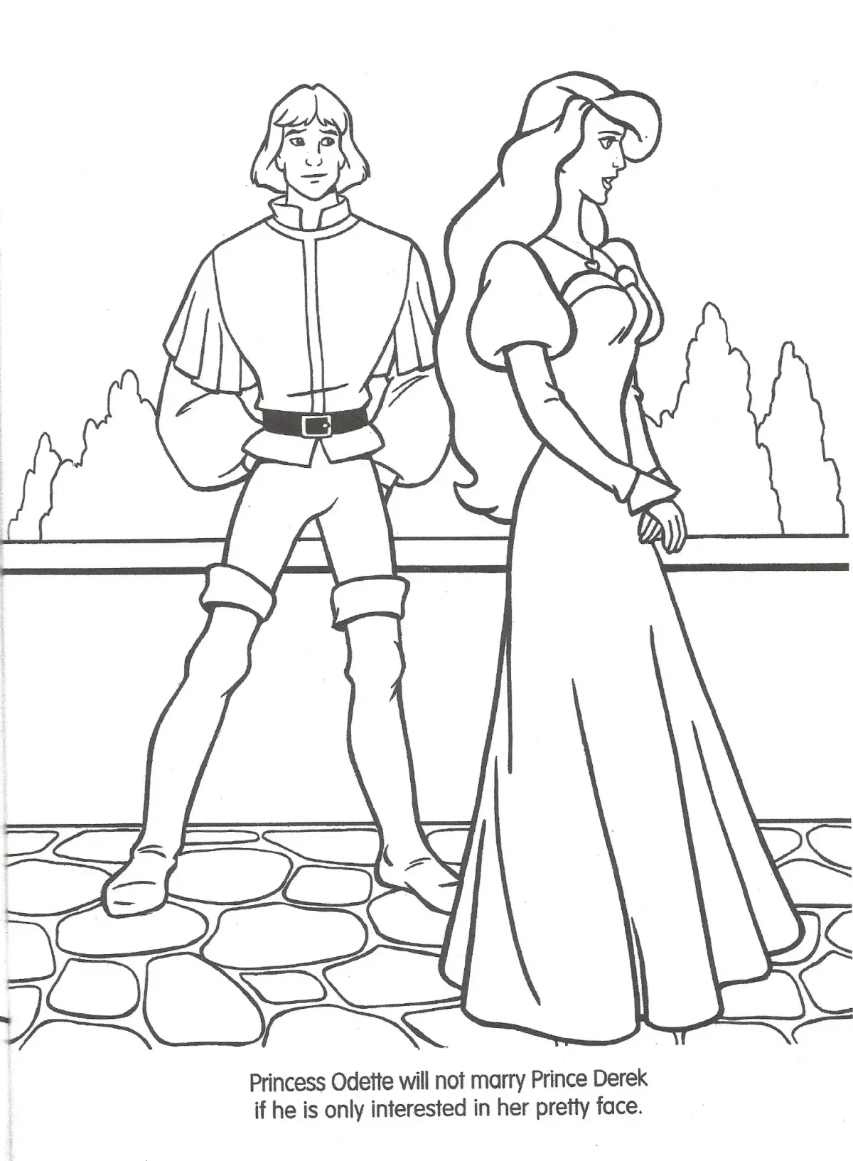 Принцы Дисней раскраска