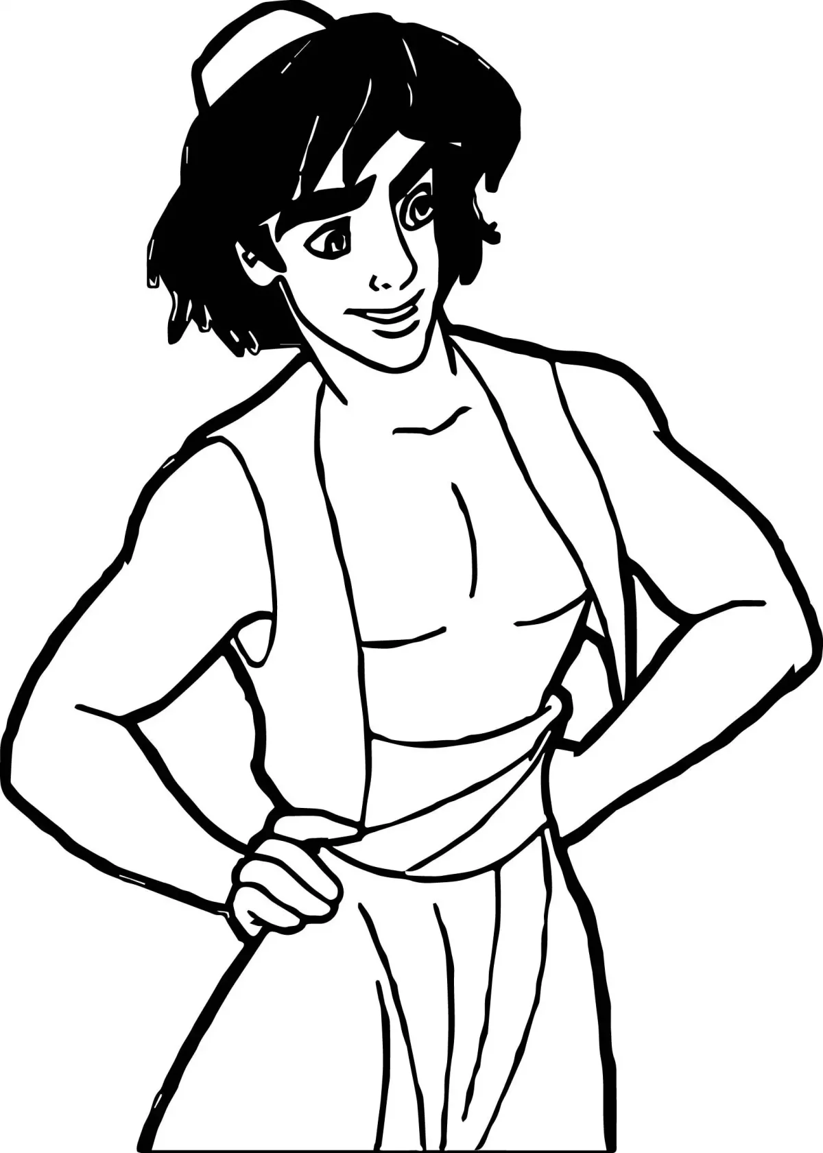 Раскраска Анна и Ханс