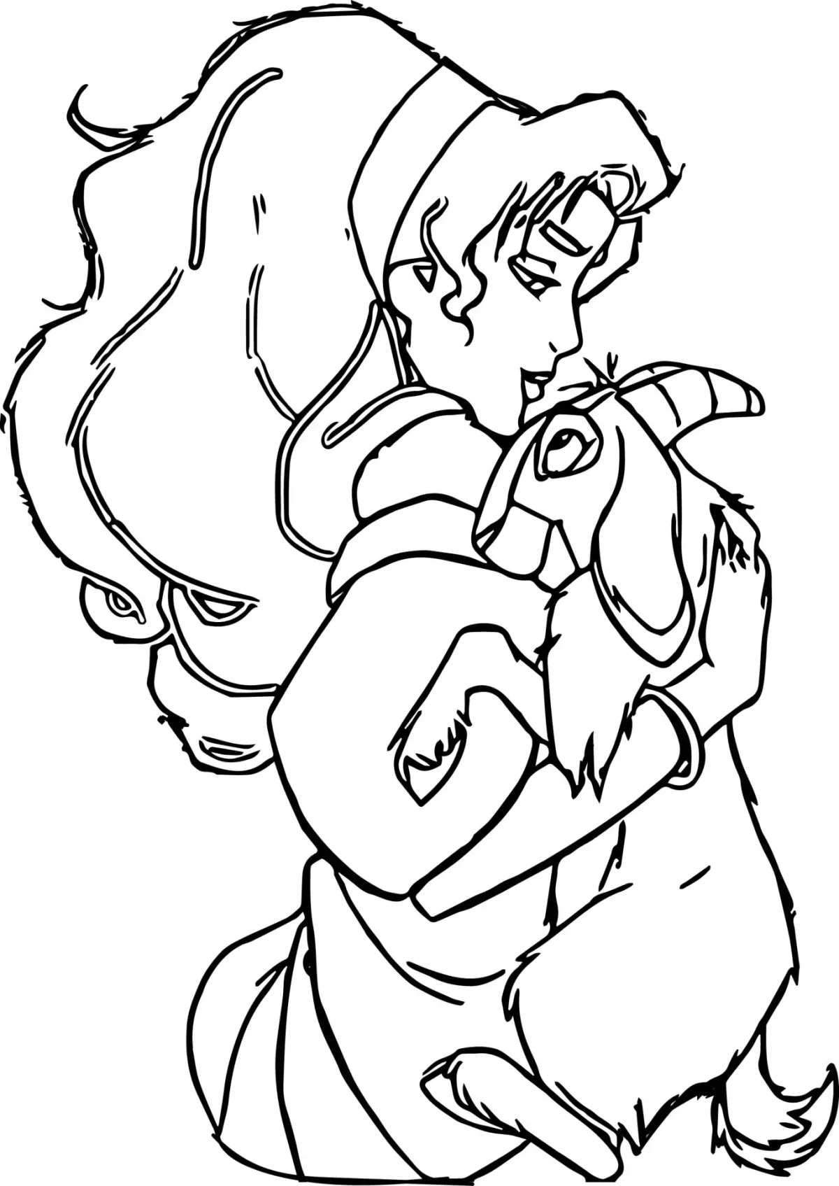 Раскраски Дисней принц Эрик