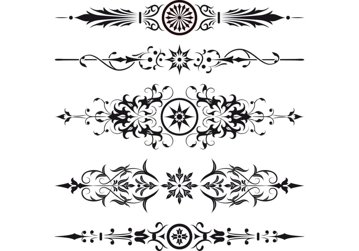 Векторные узоры для нард