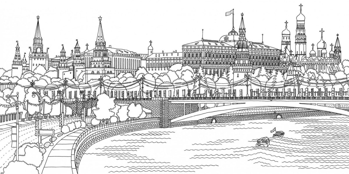 Силуэт города Сочи