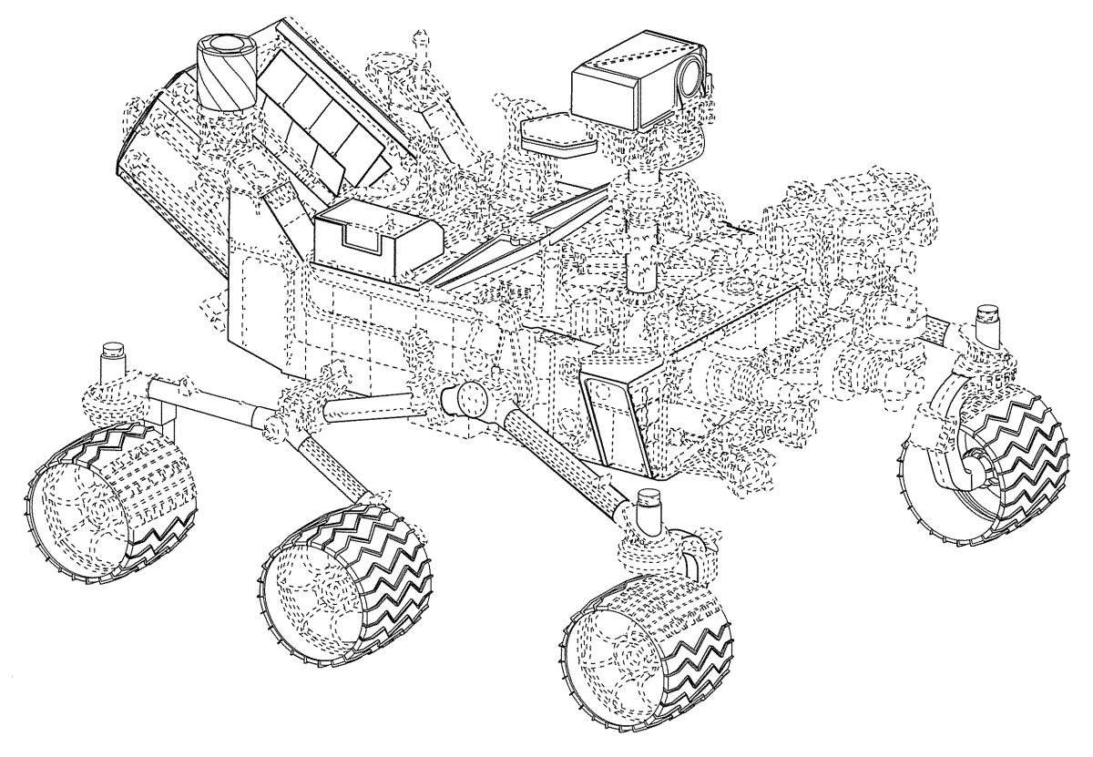 Космический корабль раскраска