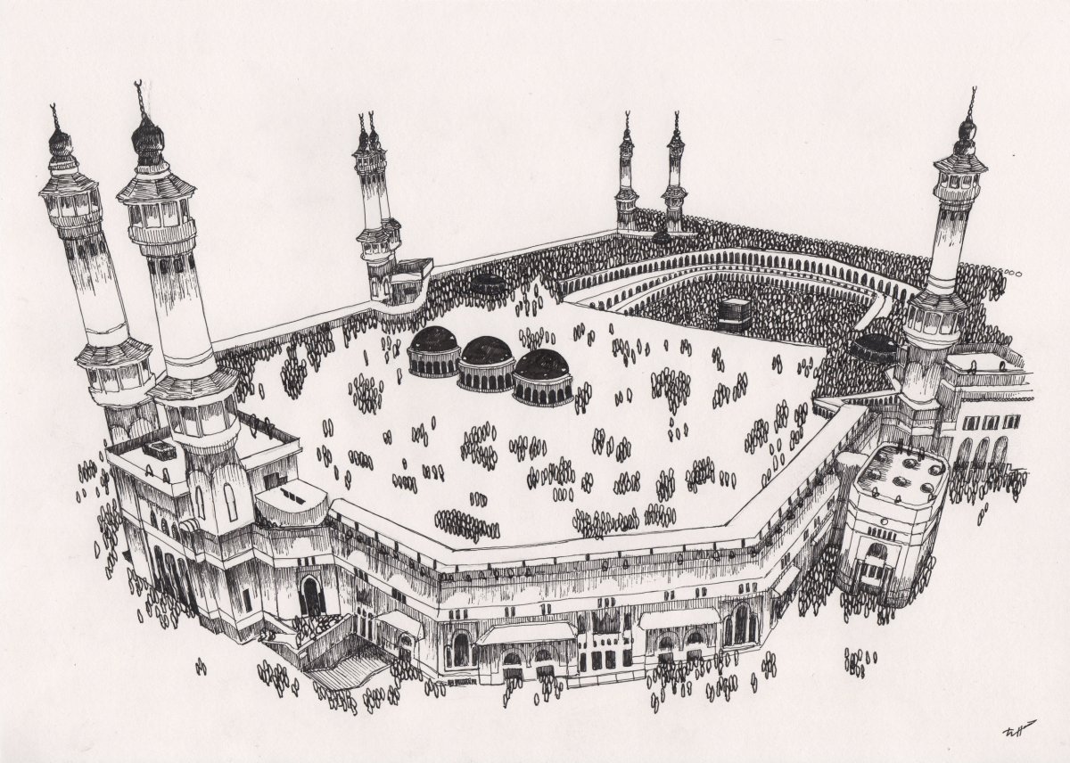 Раскраска хадж