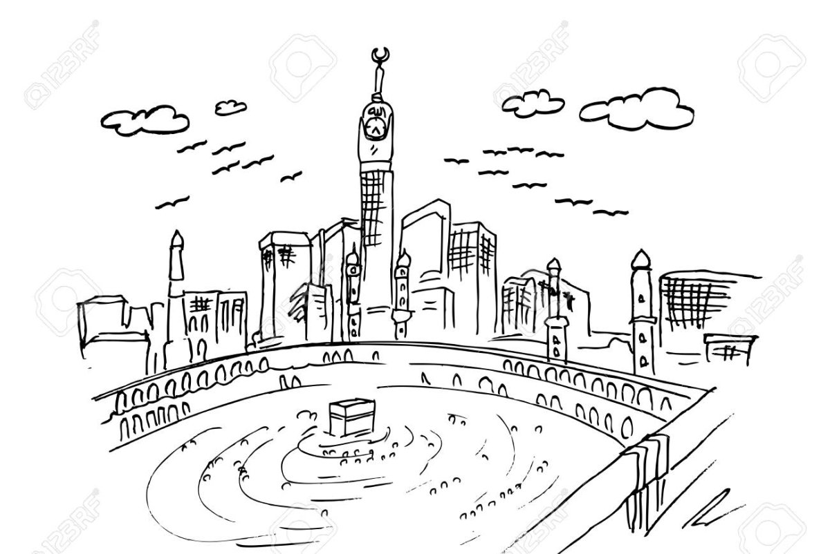 Кааба Мекка вектор