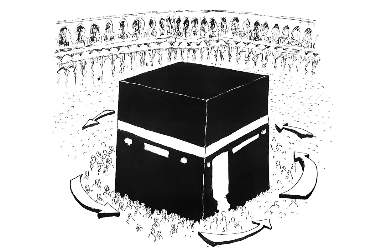 Таваф вокруг Каабы