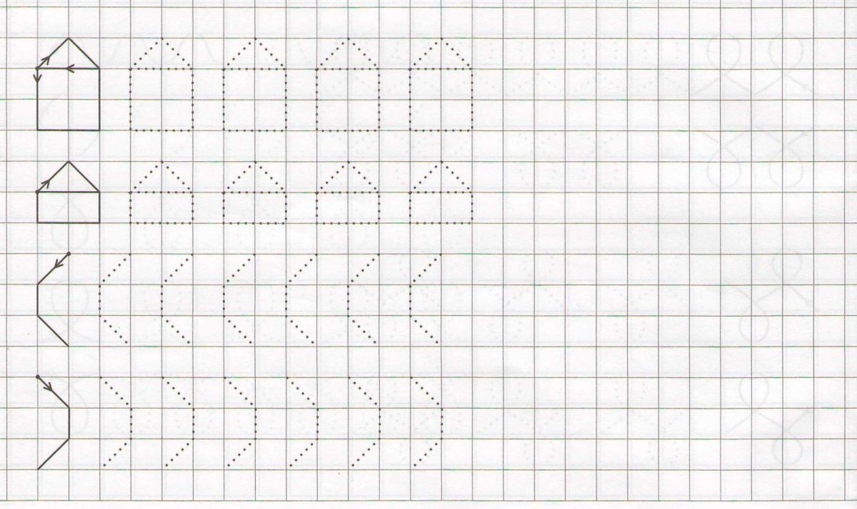 Задания в крупную клетку для дошкольников