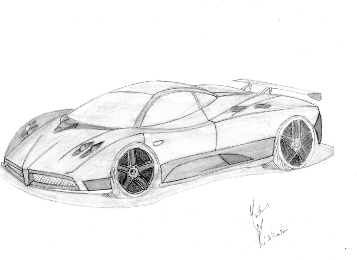 Раскраска Феррари 458 Италия