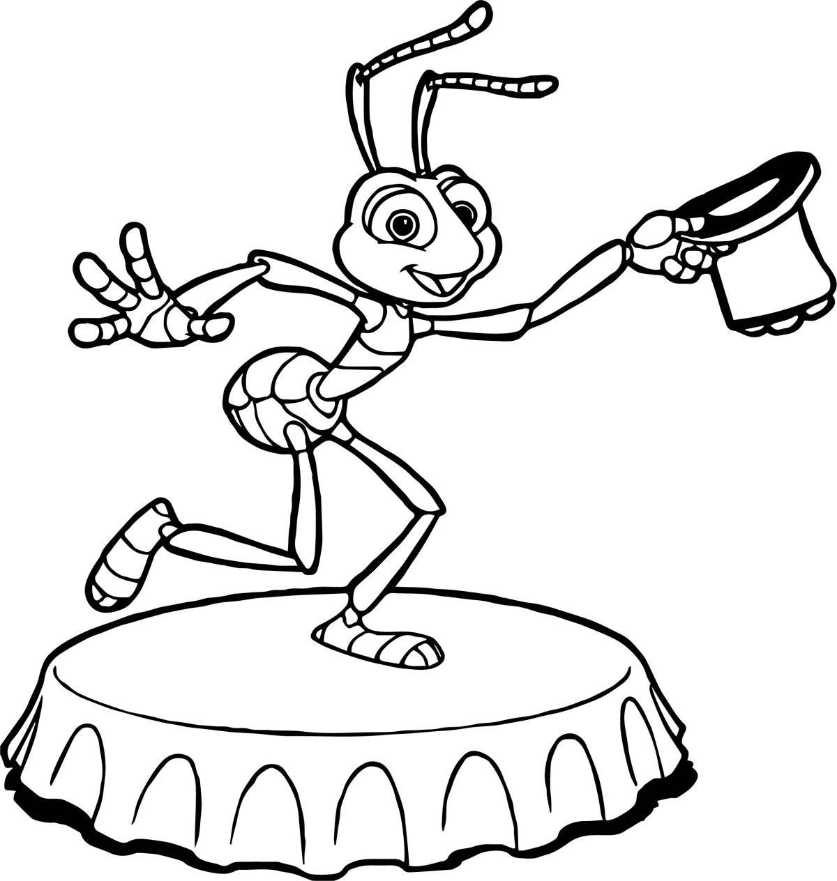 Раскраска Огги и кукарачи