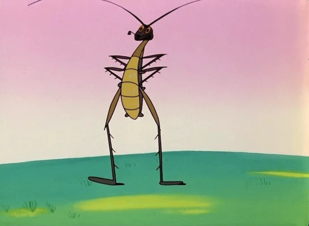 Раскраска Огги и тараканы