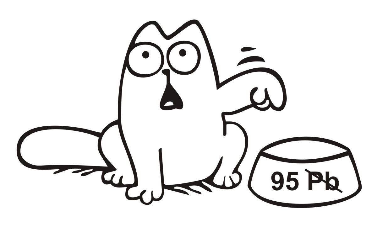 Кот для раскрашивания