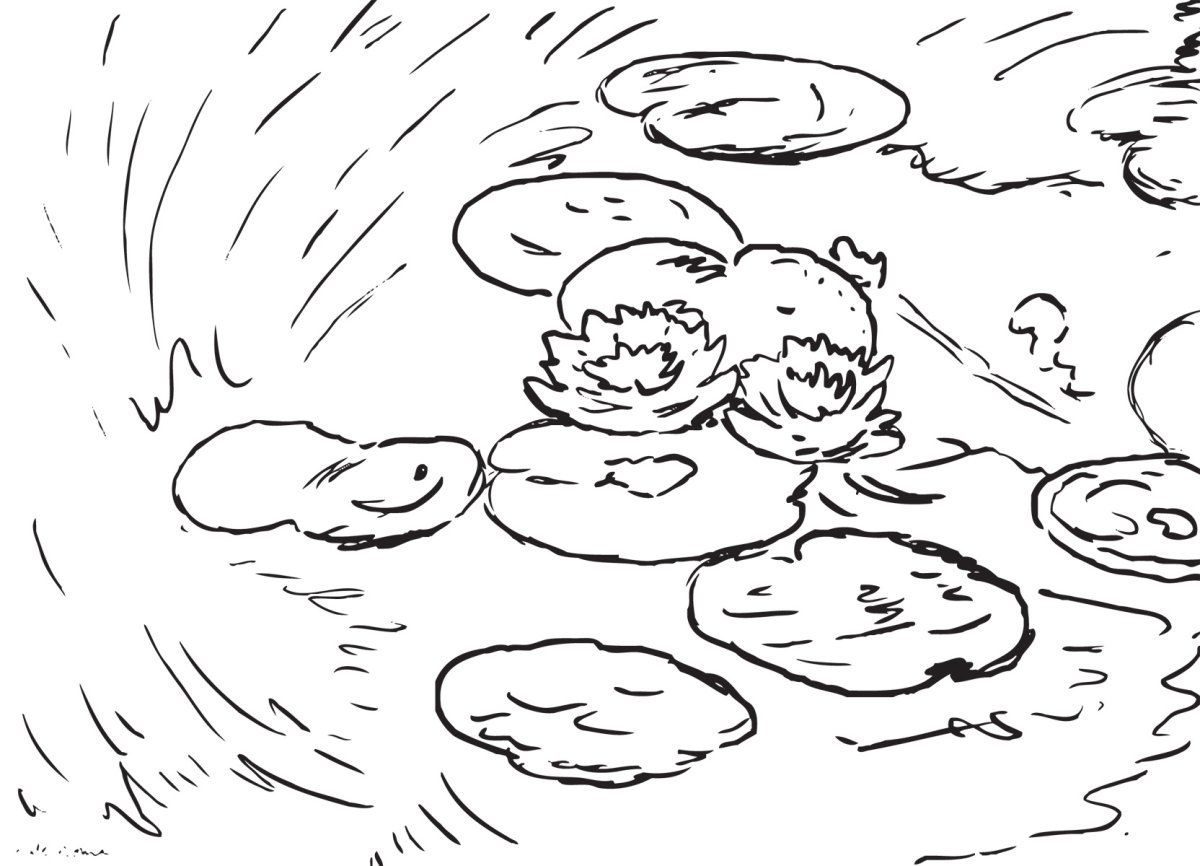 Сказочный подводный мир раскраска