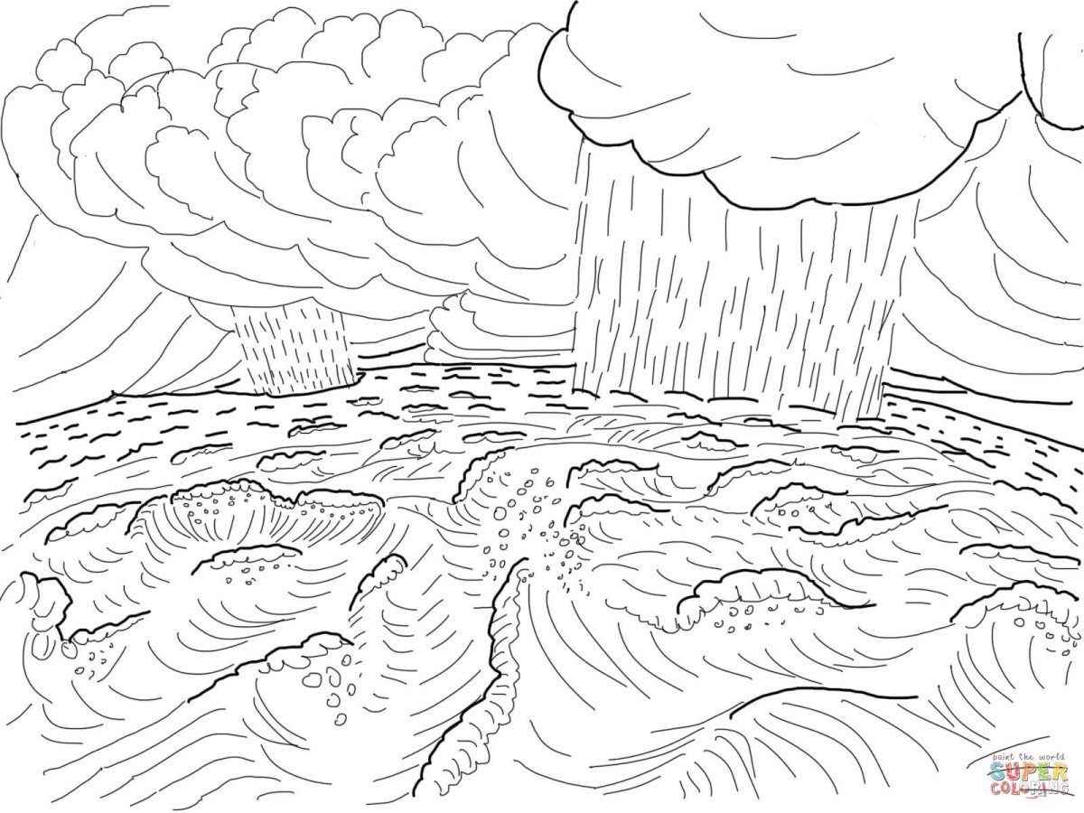 Морское дно раскраска