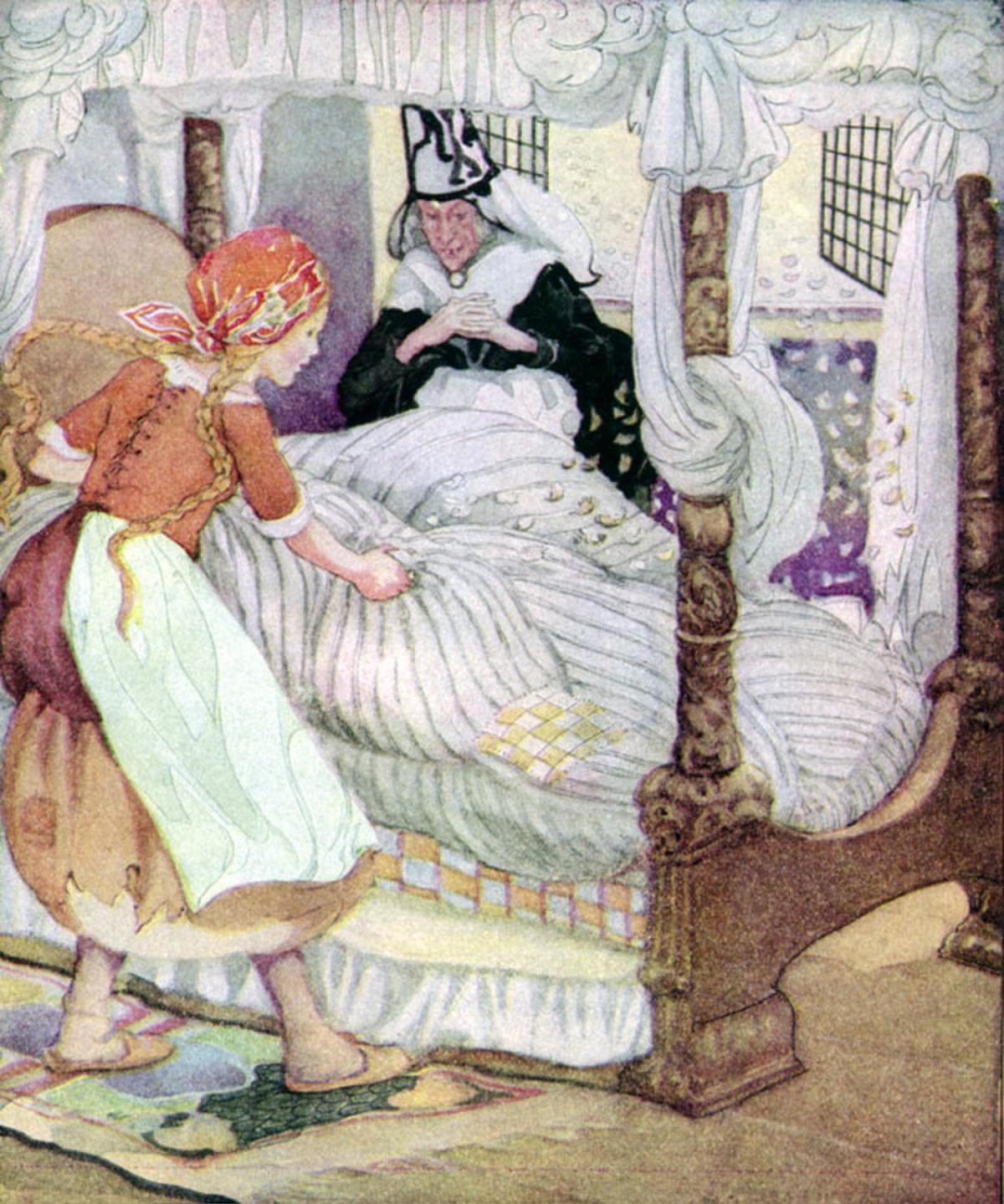 Госпожа Метелица сказка братьев Гримм