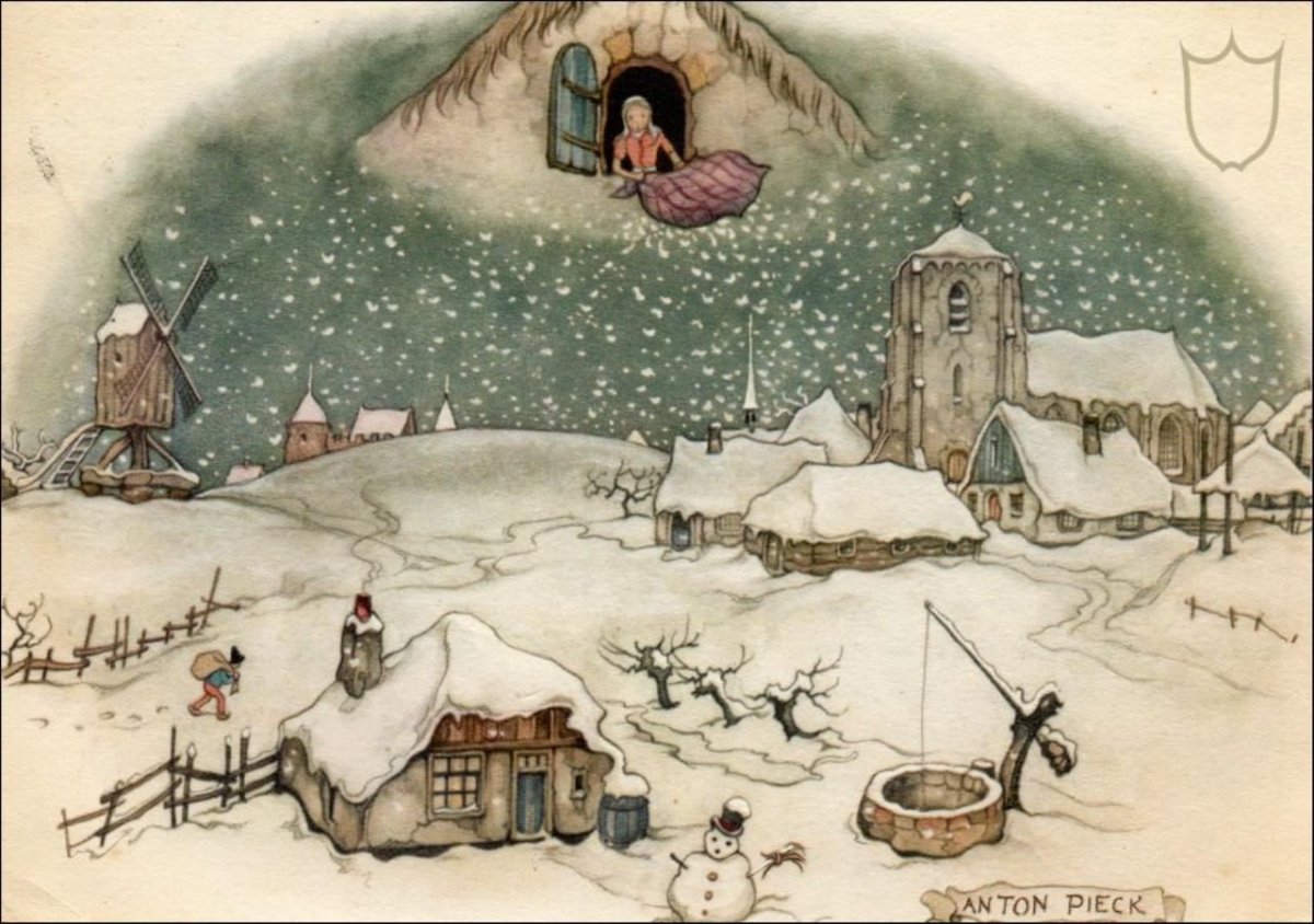 Снегурочка рисунок